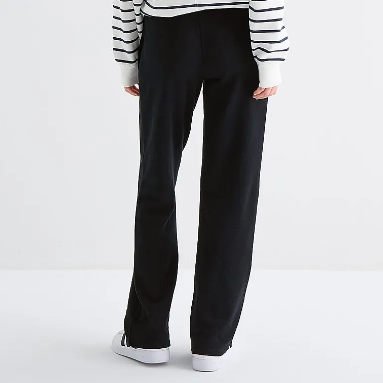 Arizona Womens Juniors Flare Mid Rise Sweatpant