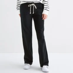 Arizona Womens Juniors Flare Mid Rise Sweatpant