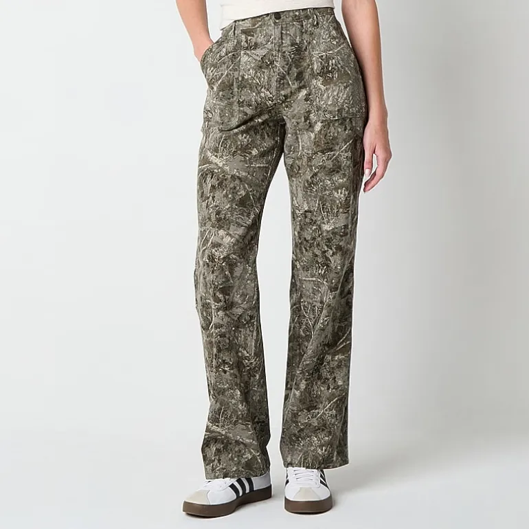 Arizona Womens Juniors Highest Rise Straight Leg Jean