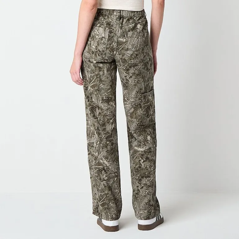 Arizona Womens Juniors Highest Rise Straight Leg Jean