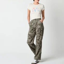 Arizona Womens Juniors Highest Rise Straight Leg Jean