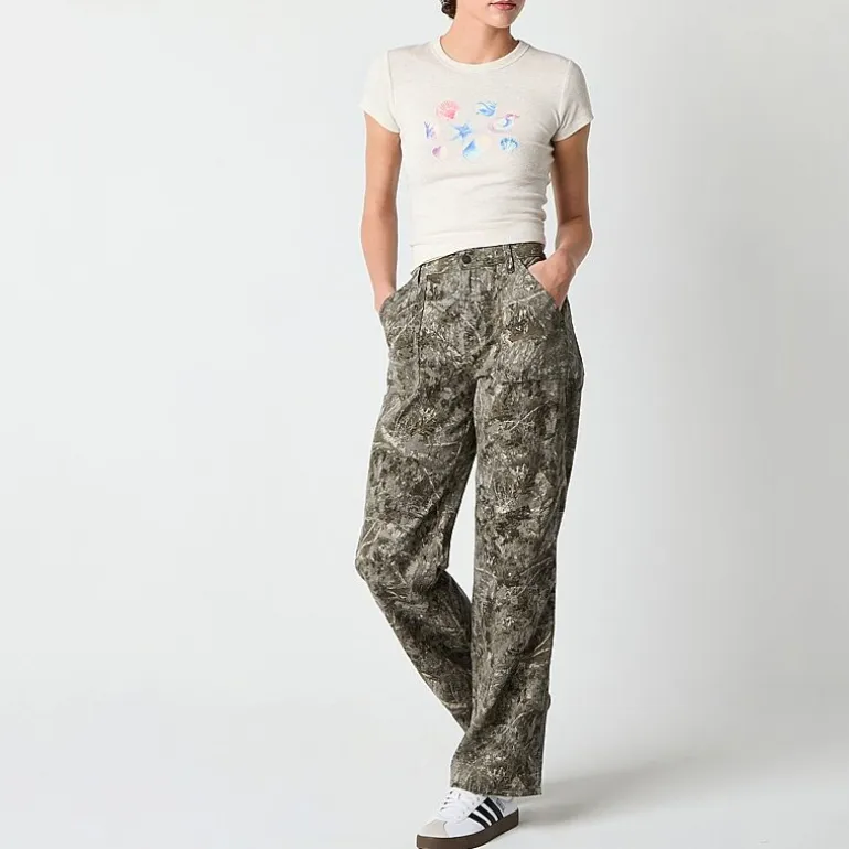 Arizona Womens Juniors Highest Rise Straight Leg Jean