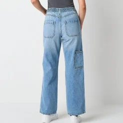 Arizona Womens Juniors Highest Rise Straight Leg Jean