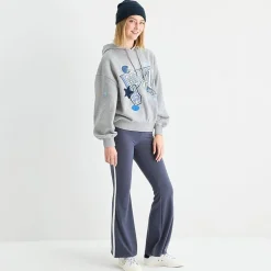 Arizona Womens Juniors Hooded Long Sleeve Sweatshirt