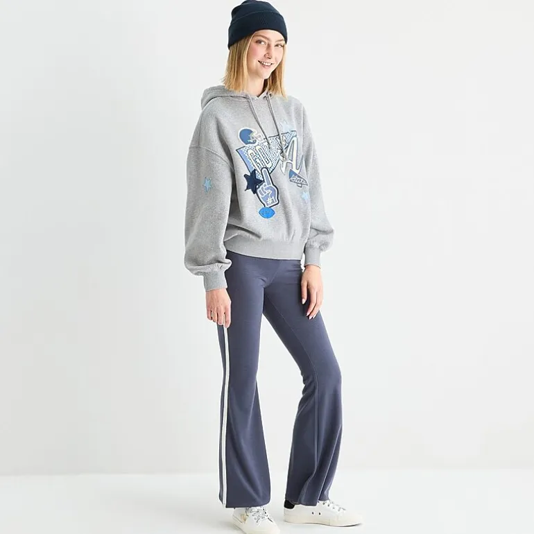 Arizona Womens Juniors Hooded Long Sleeve Sweatshirt