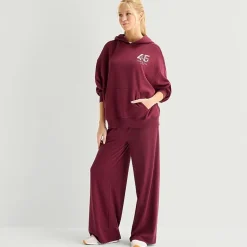 Arizona Womens Juniors Long Sleeve Fleece Hoodie