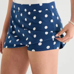 Arizona Womens Juniors Low Rise Mini A-Line Skirt