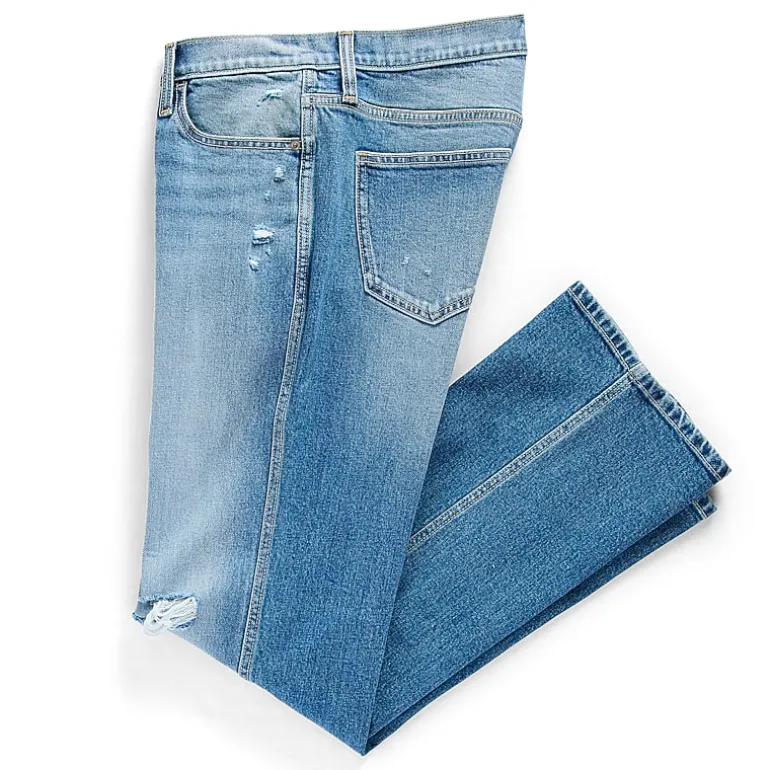 Arizona Womens Juniors Low Rise Adaptive Easy-on + Easy-off Straight Leg Jean