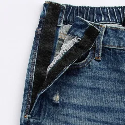 Arizona Womens Juniors Low Rise Adaptive Seated Wear Baggy Fit Jean