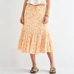 Arizona Womens Juniors Maxi Skirt