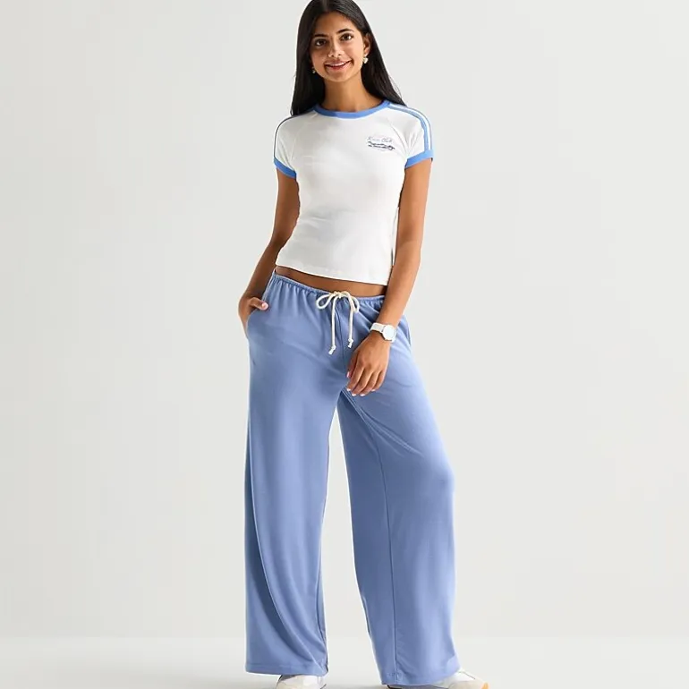 Arizona Womens Juniors Mid Rise Sweatpant