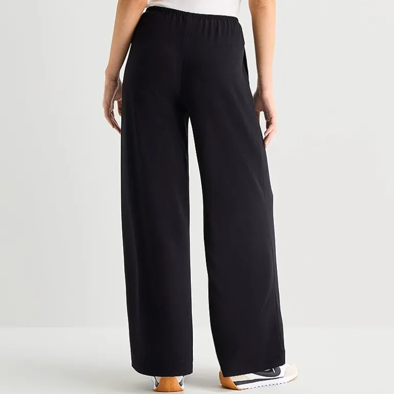Arizona Womens Juniors Mid Rise Sweatpant