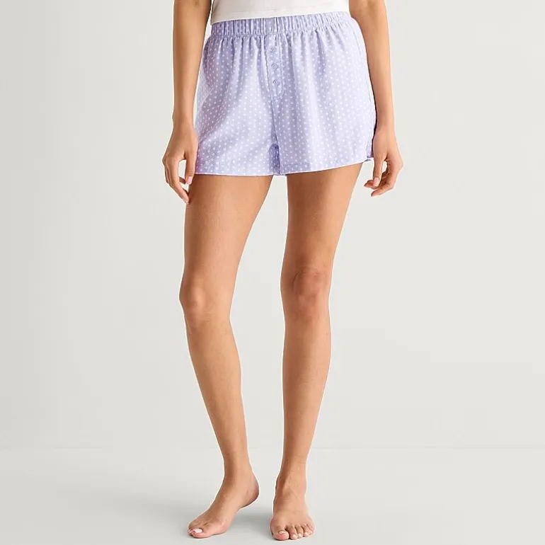 Arizona Womens Juniors Pajama Shorts