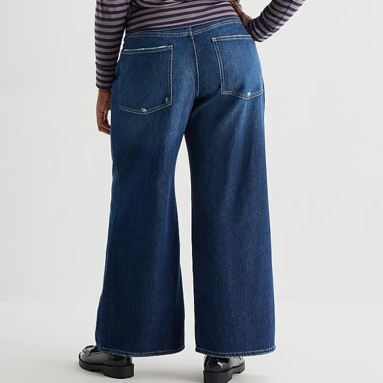 Arizona Womens Juniors Plus Low Rise Baggy Fit Jean