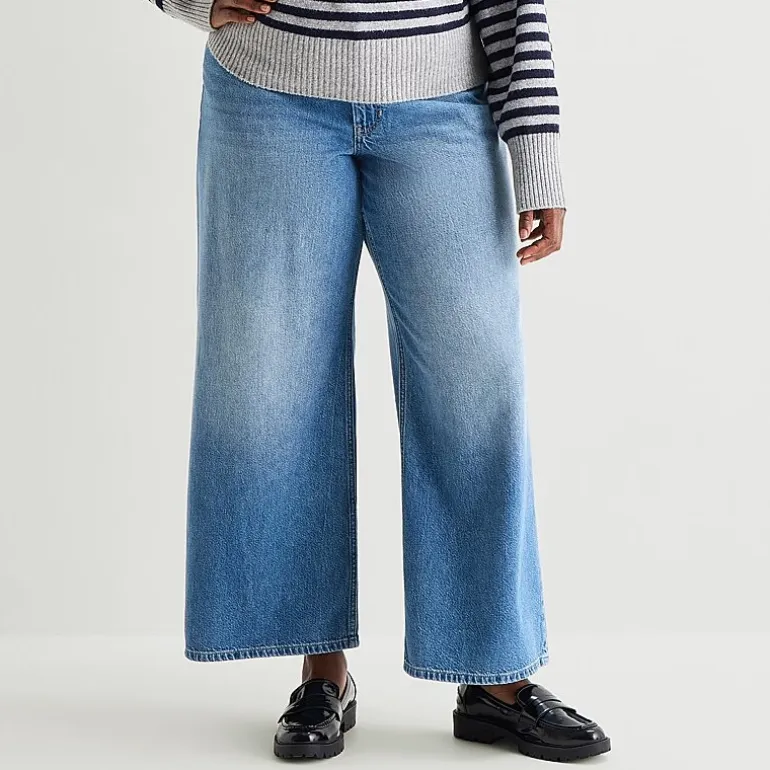 Arizona Womens Juniors Plus Low Rise Baggy Fit Jean