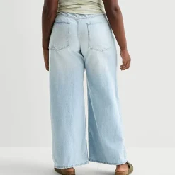 Arizona Womens Juniors Plus Low Rise Baggy Fit Jean