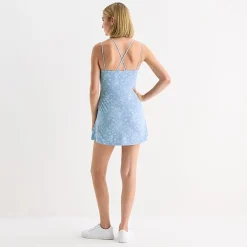 Arizona Womens Juniors Scoop Neck Sleeveless Active Tennis Dress