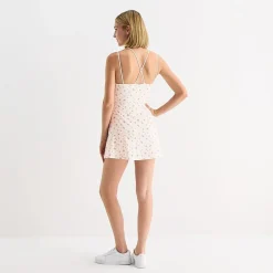 Arizona Womens Juniors Scoop Neck Sleeveless Active Tennis Dress