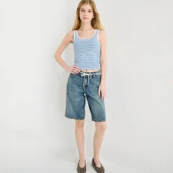 Arizona Womens Juniors Scoop Neck Sleeveless Tank Top