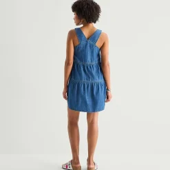 Arizona Womens Juniors Sleeveless Sundress