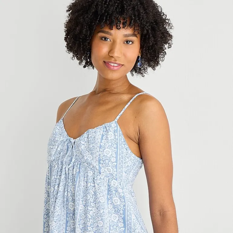 Arizona Womens Juniors Sleeveless Sundress