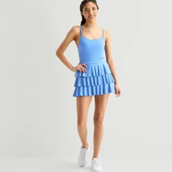 Arizona Womens Juniors Sleeveless Skater Dress