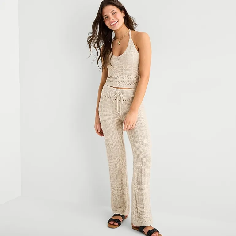 Arizona Womens Juniors Straight Low Rise Pull-On Pant