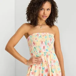 Arizona Womens Juniors Straight Neck Sleeveless Maxi Dress