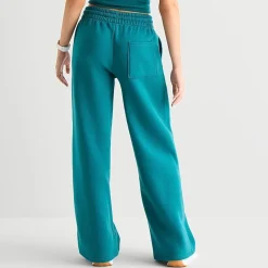 Arizona Womens Juniors Wide Leg Fleece Sweatpant