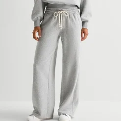 Arizona Womens Juniors Wide Leg Fleece Sweatpant