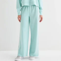 Arizona Womens Juniors Wide Leg Sweatpant