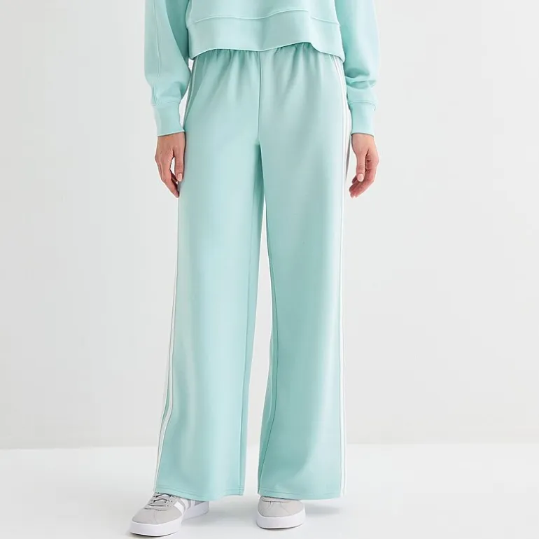 Arizona Womens Juniors Wide Leg Sweatpant