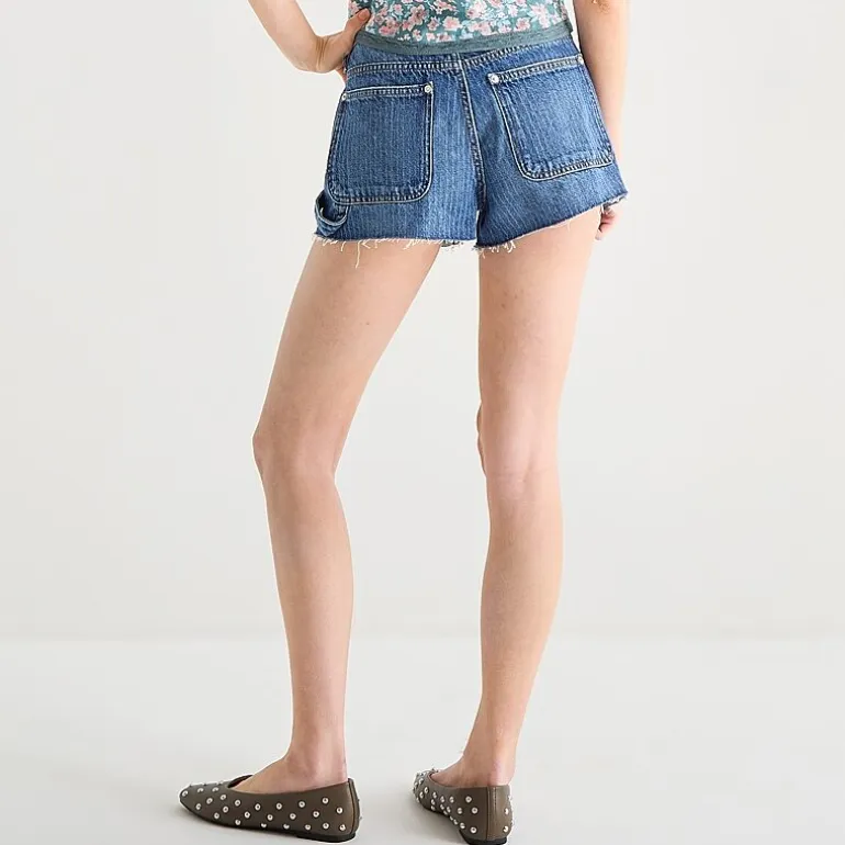 Arizona Womens 2" Low Rise Juniors Denim Short
