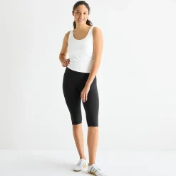 Arizona Womens Mid Rise Juniors Capri Legging