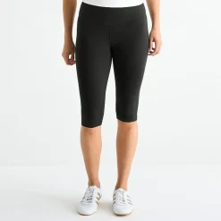 Arizona Womens Mid Rise Juniors Capri Legging