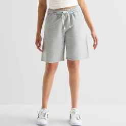 Arizona Womens Mid Rise Juniors Active Pull-On Short