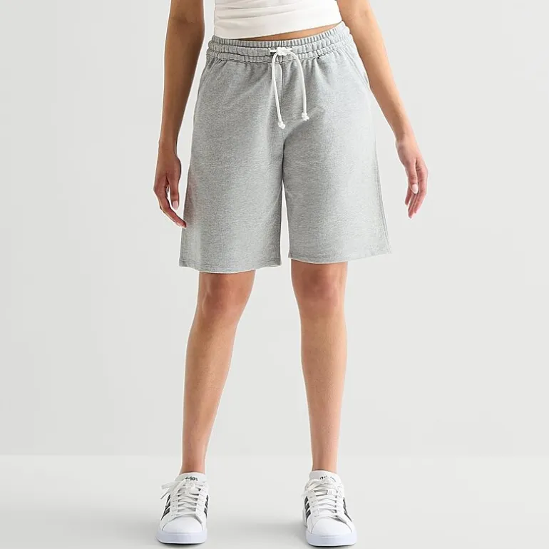 Arizona Womens Mid Rise Juniors Active Pull-On Short