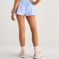 Arizona Womens Mid Rise Juniors Active Pull-On Short