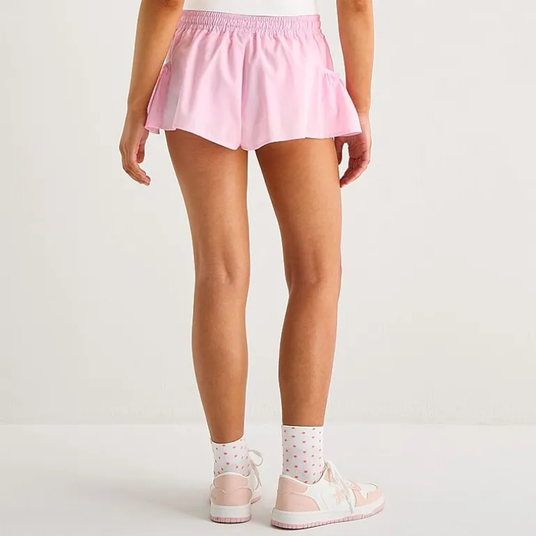 Arizona Womens Mid Rise Juniors Active Pull-On Short