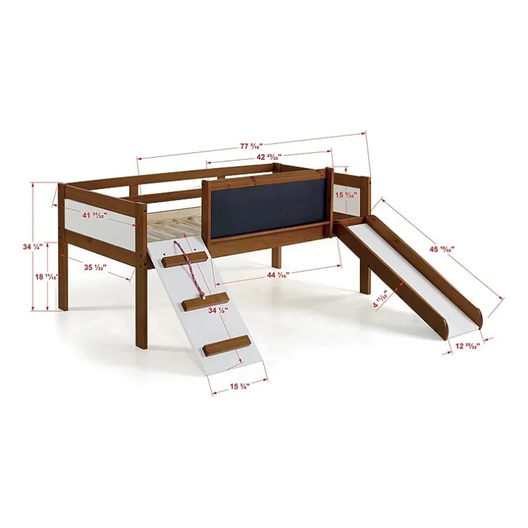 Art & Play Twin Junior Low Loft Bed