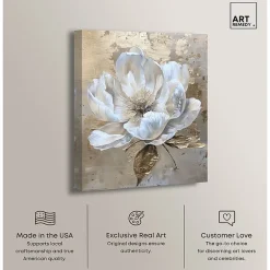 ART REMEDY® "Athenas Flower" Giclee Classic And Figurative Canvas Art