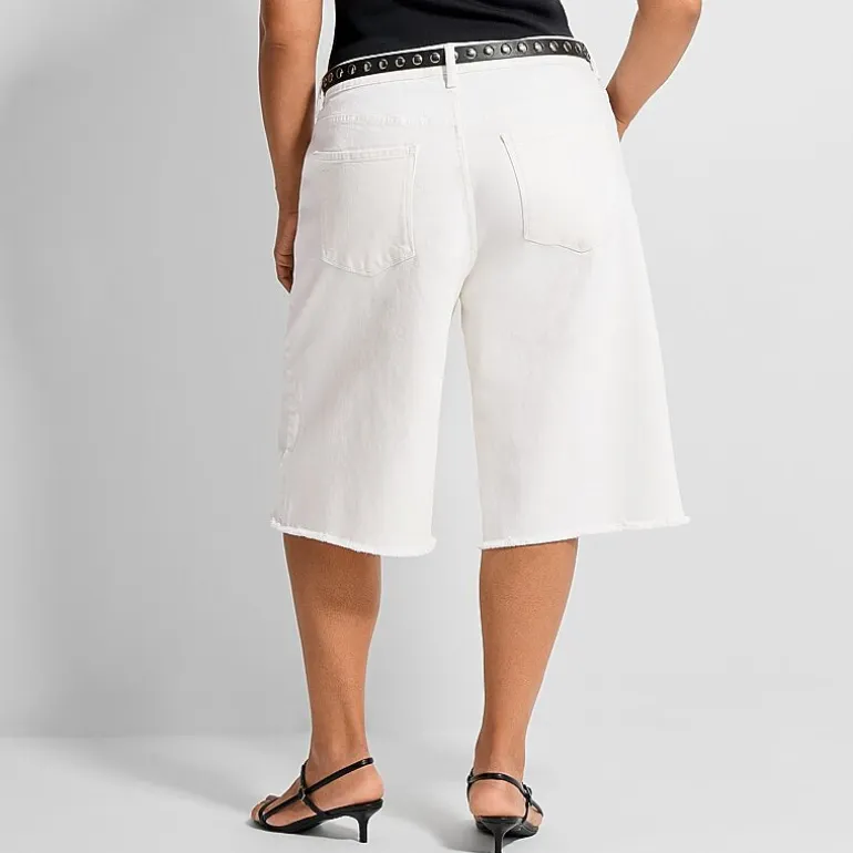 Ashley Graham Women's Plus Baggy Short
