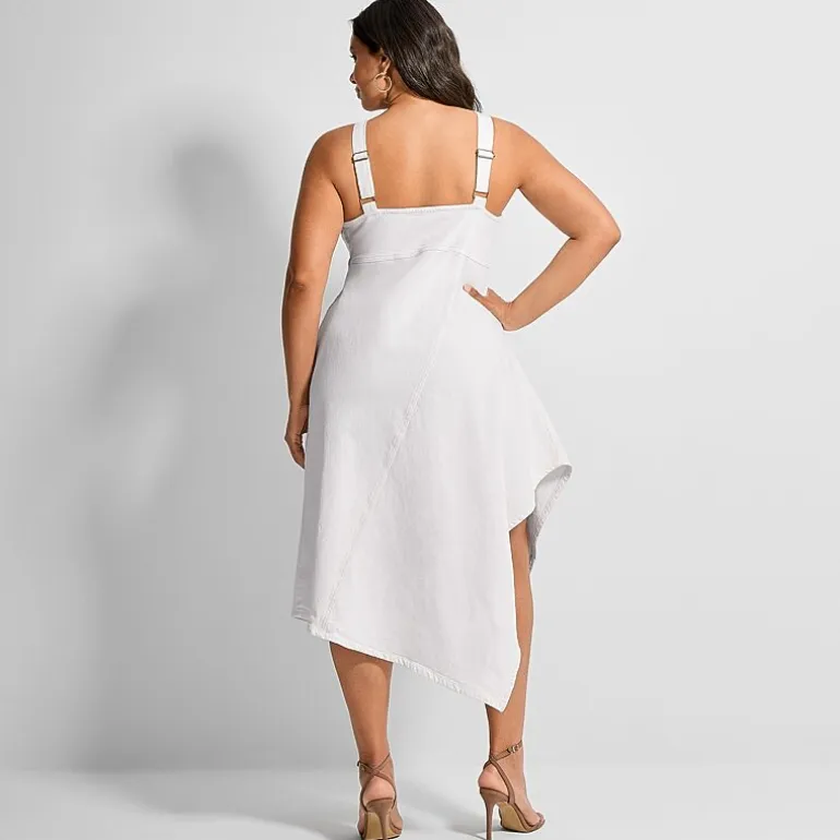 Ashley Graham Women's Plus Midi Dress