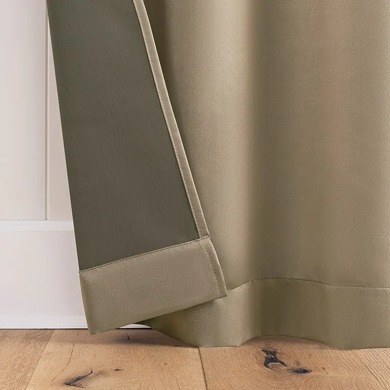 Athens Grommet Top Light-Filtering Set of 2 Curtain Panel