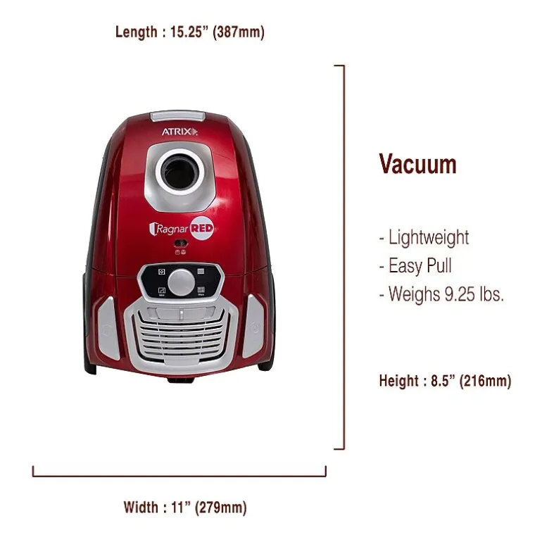 Atrix 6qt Hepa Cannister Vacuum