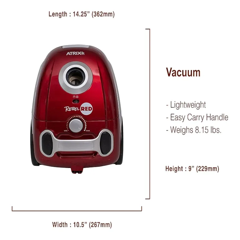 Atrix 2qt Hepa Cannister Vacuum