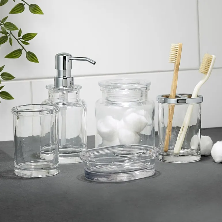 Avanti Cali Glass Toothbrush Holder