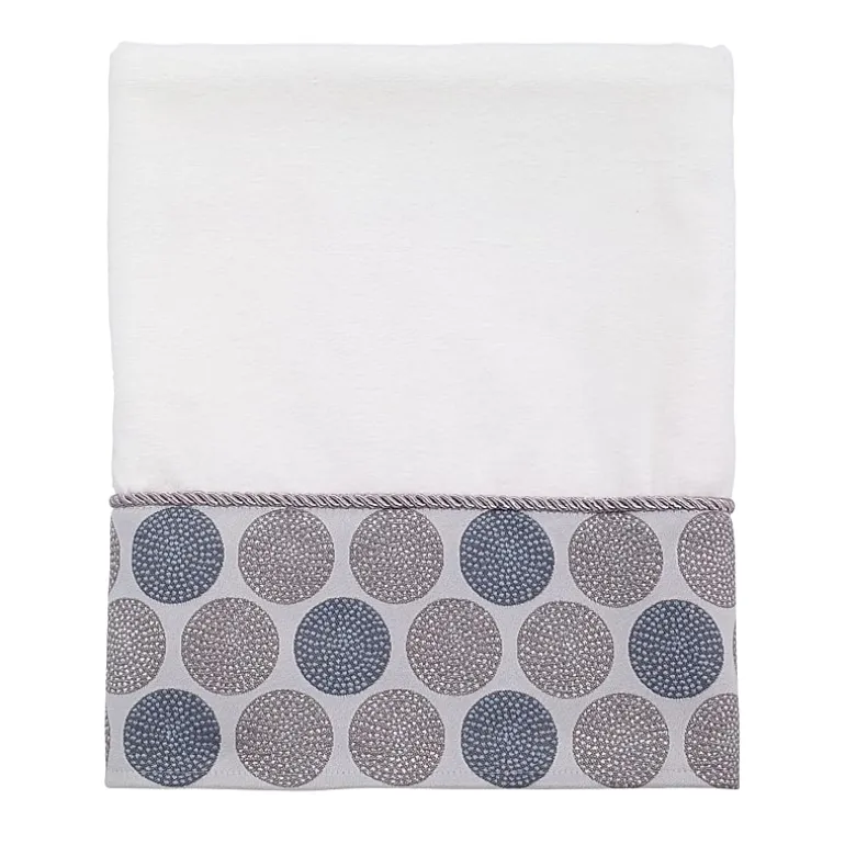 Avanti Dotted Circle Circles Bath Towel