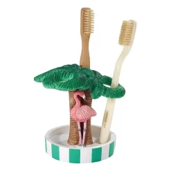 Avanti Flamingo Paradise Toothbrush Holder
