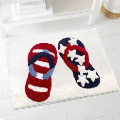 Avanti Flip Flop Flag Bath Rug